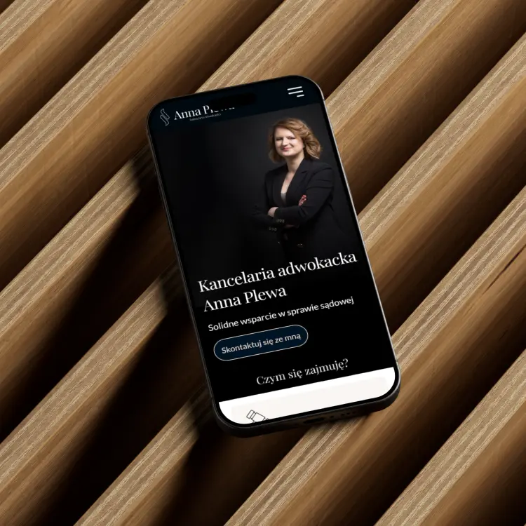 Strona internetowa i branding Kancleria adwokacka Anna Plewa